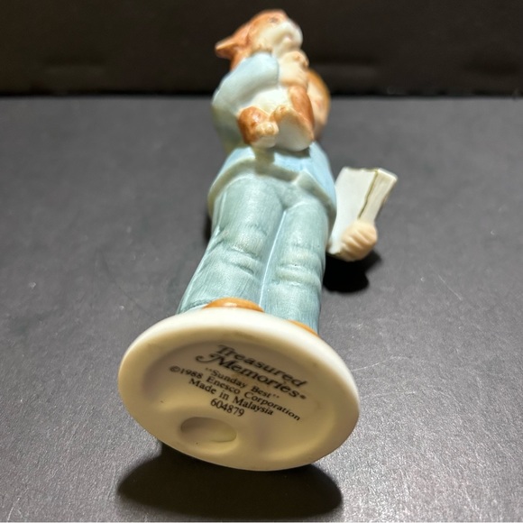 Vintage 1988 Enesco Treasured Memories Sunday Best Porcelain Figurine - Picture 5 of 8